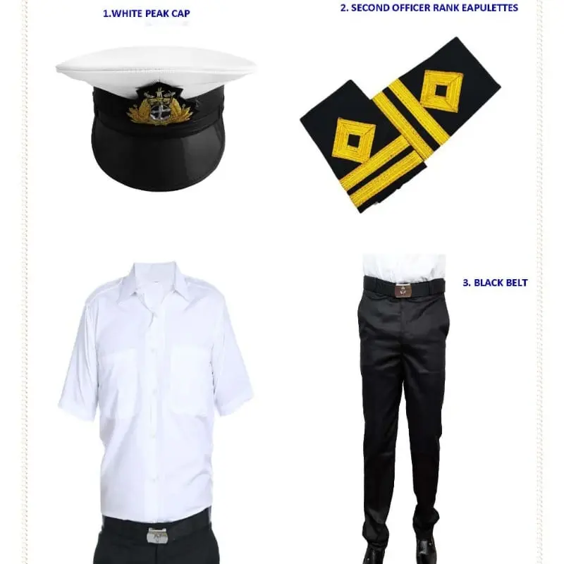 Second Officer Full Uniform Set