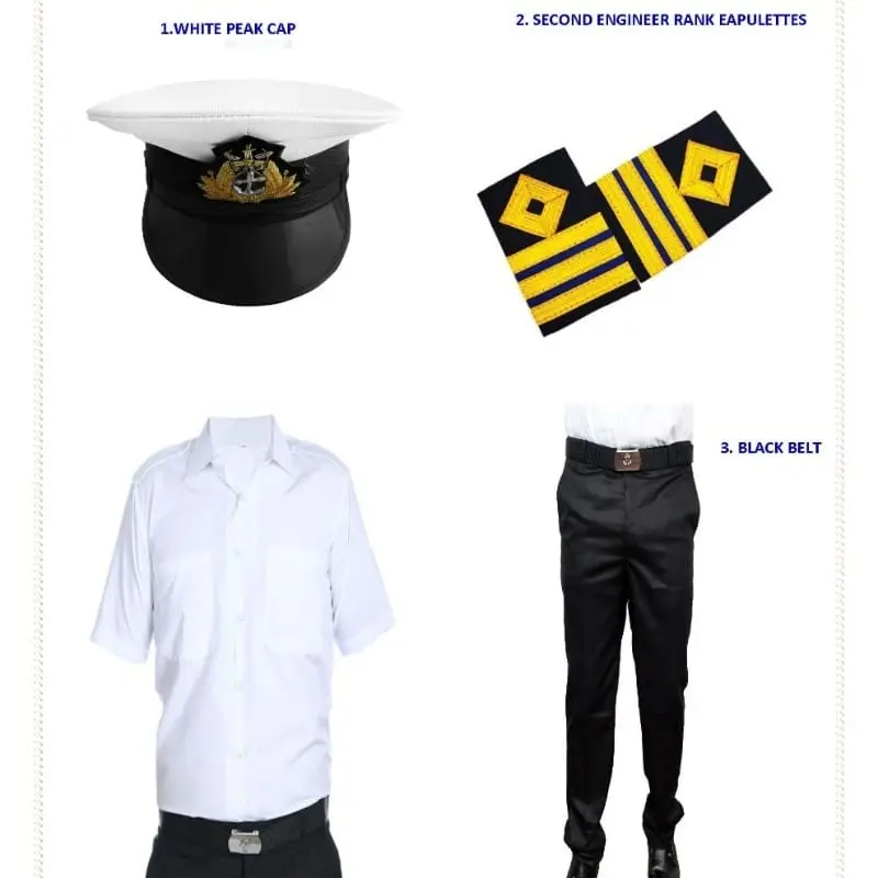 Second Engineer Full Uniform Set