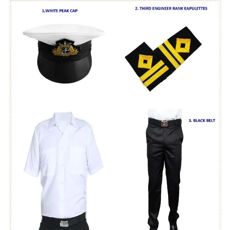 Third Engineer Full Uniform Set