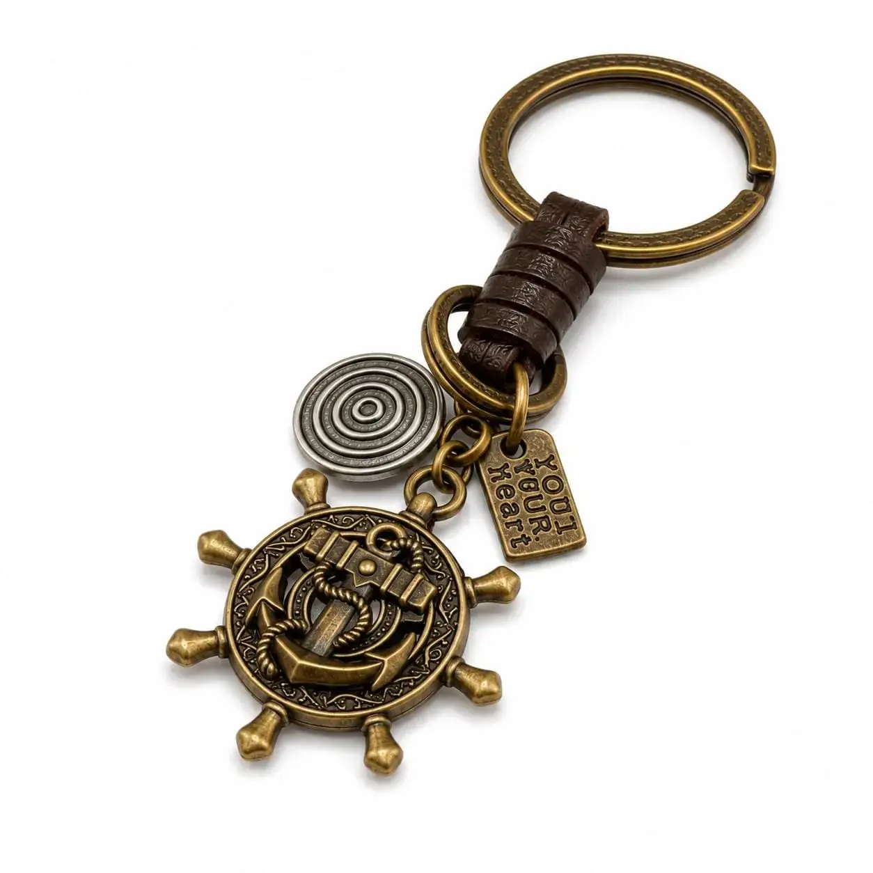 Metal Wheel Key Chain