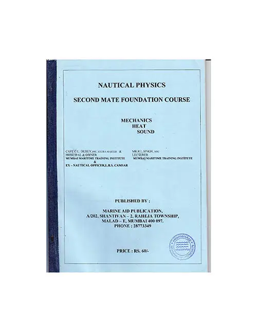 Second Mate Foundation Course Nautical Physics