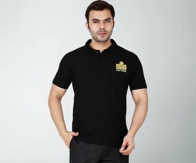 Captain Rank Stripe T Shirt