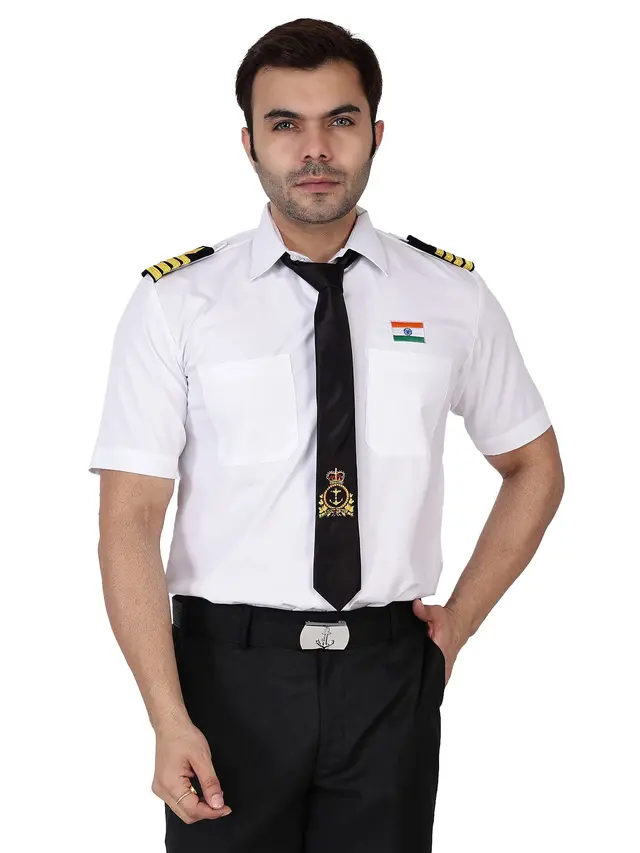 Merchant Navy Logo Tie