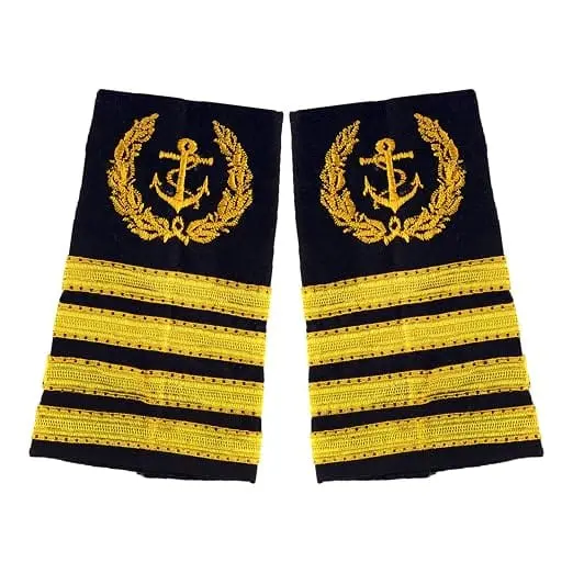 Merchant Navy Logo Soft Epaulettes