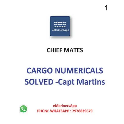 Cargo Numericals Solved-Capt Martins