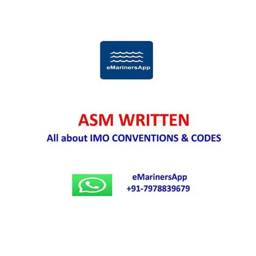  All about IMO Conventions & Codes Asm Written