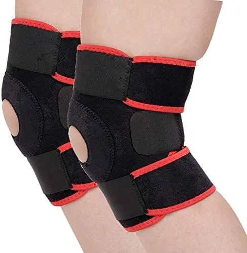 	RED KNEE WRAP PAIR