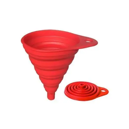 SILICONE FUNNEL LIQUID TRANSFER SET