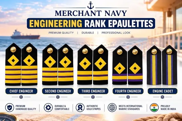 Engineer Hard Epaulettes - Diamond