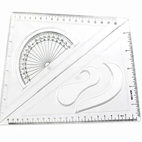 Set Square 10 x 12 for Chart Work