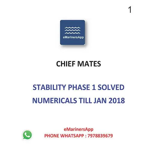 Stability Phase 1 Solved Numericals Till Jan 2018