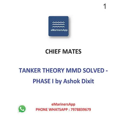  Tanker Theory Mmd Solved Phase I by Ashok Dixit Phase I Notes
