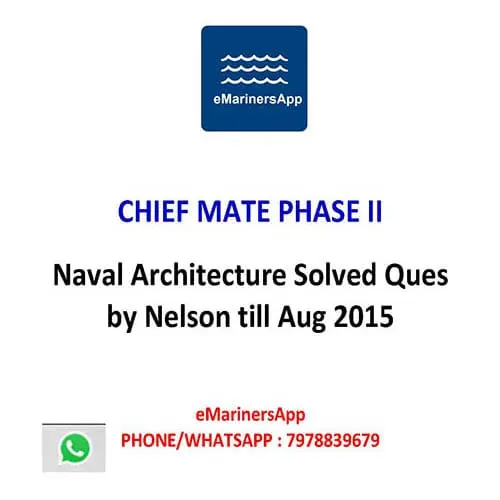 Naval Architecture Solved Ques by Nelson till Aug 2015