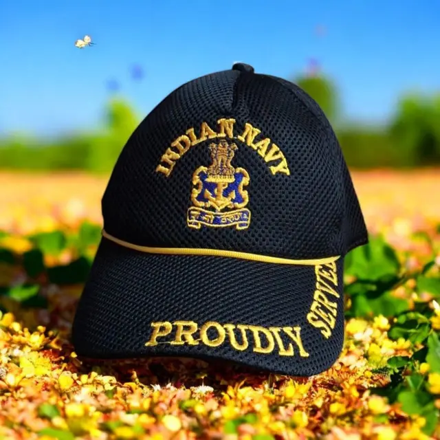 Indian Navy Officer Cap-Proudly Served
