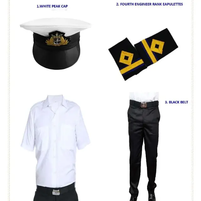 Engine Cadet Full Uniform Set