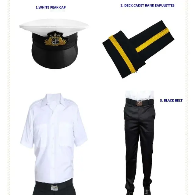 Deck Cadet Full Uniform Set
