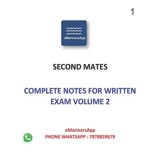 Complete Notes For Written Exam Volume 2 Second Mate Notes