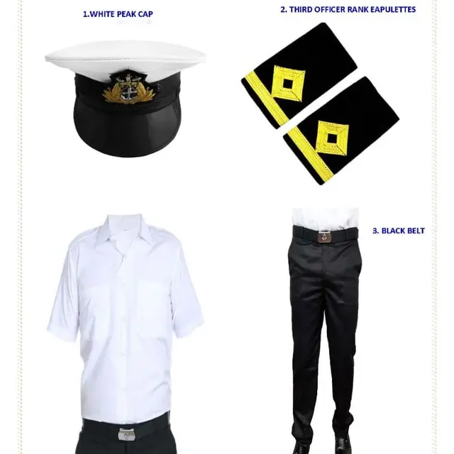 Third Officer Full Uniform Set