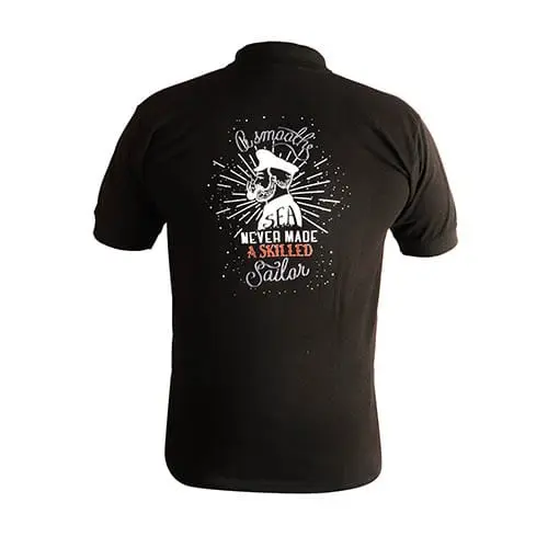 Never Made Sailor T shirt Blue Color
