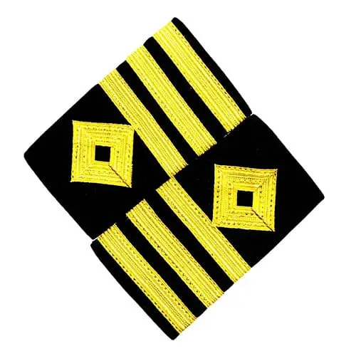 Deck Officer Soft Epaulettes - Diamond