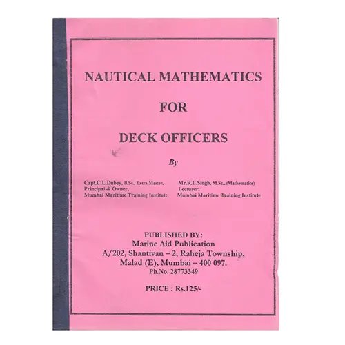 Nautical mathematics for Deck Officers