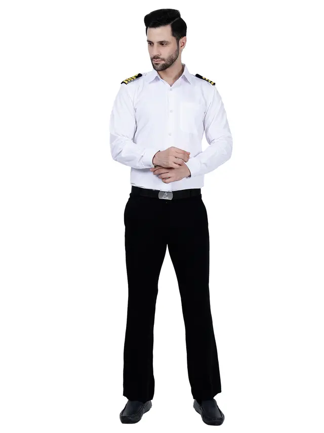 White Uniform Full Shirt